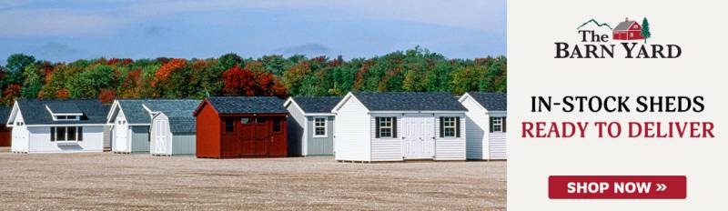 In-Stock Sheds Thanksgiving Sale 2025