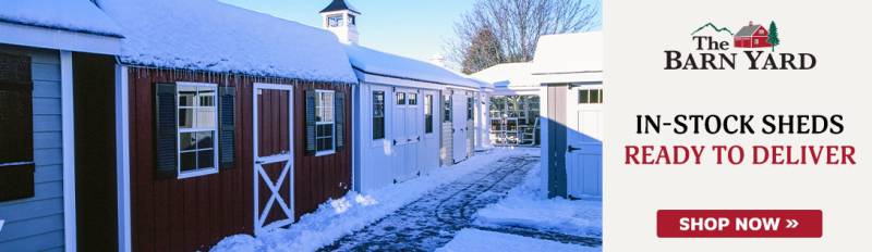In Stock Sheds - Winter Sale