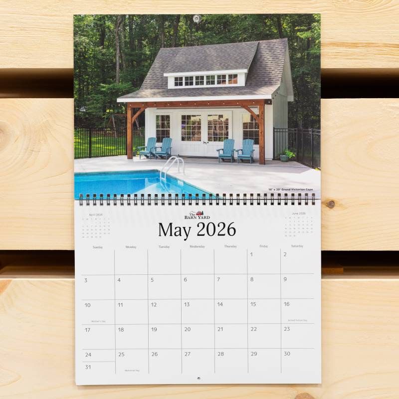The Barn Yard 2026 Calendar • May