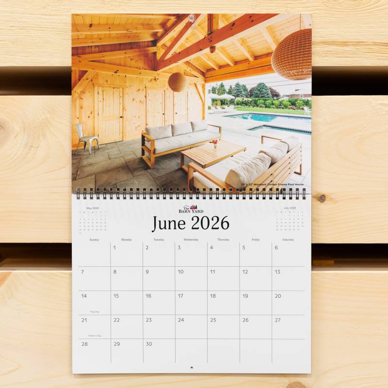 The Barn Yard 2026 Calendar • June
