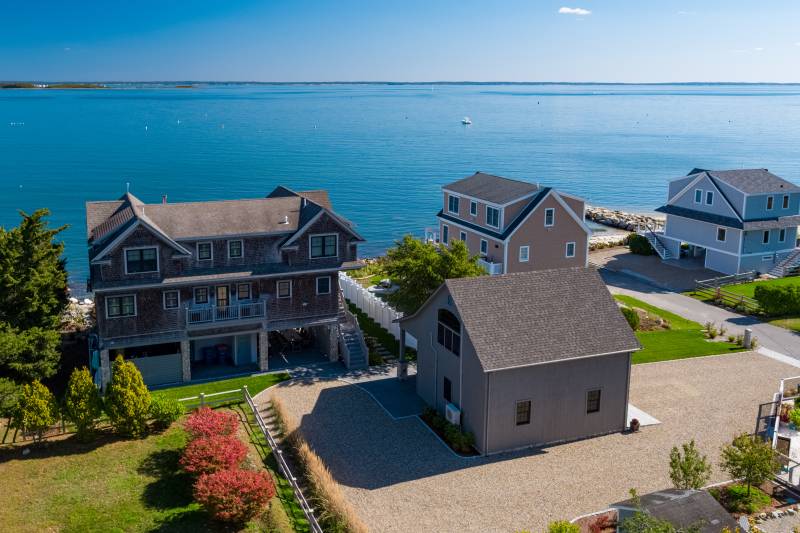 A great view of Buzzards Bay • Post & Beam Carriage Barn