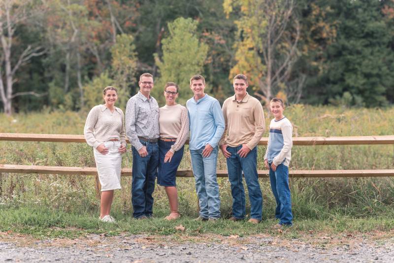 Sales Representative Lucas Gudeman with his Family