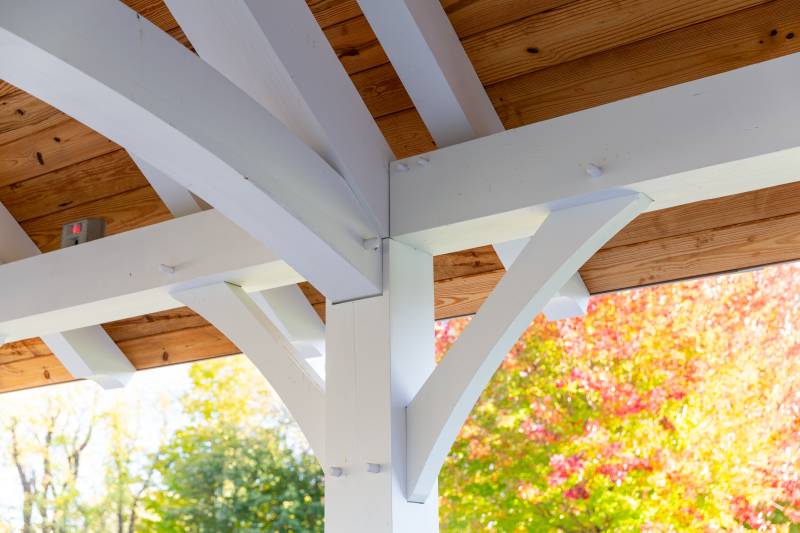 Authentic mortise & tenon joinery