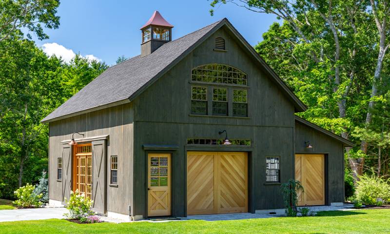 Post & Beam Barns - Built