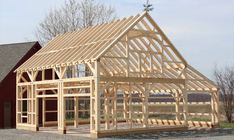 Post & Beam Barns - Kit