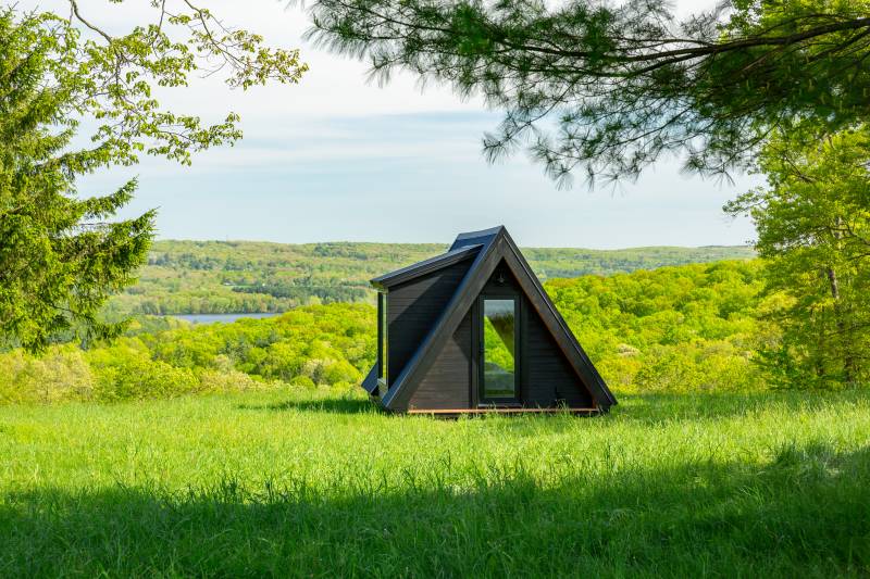 12' x 18' A-Frame Cabin, Ellington, CT