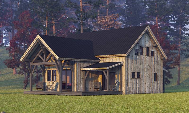 Barn Home Landing Page - Kit