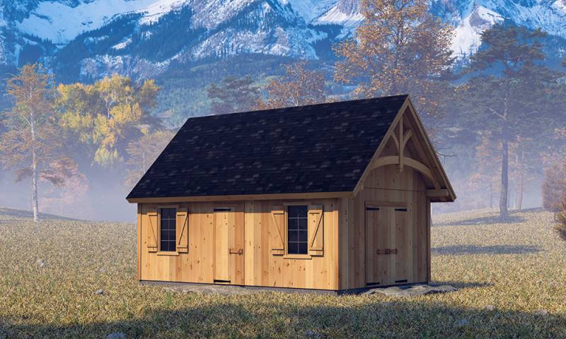 Post & Beam Cabins - Kit