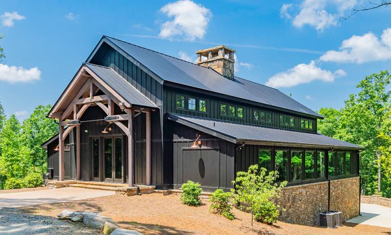 Event Barn Landing Page - Built