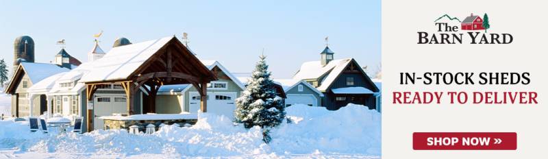 In Stock Sheds March 2026