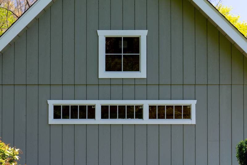 24" x 24" Fixed Window • 3 Transom Windows