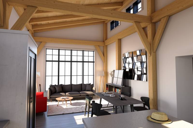 Cascade ADU Interior