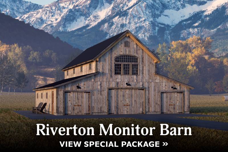 Riverton Monitor Barn - View Special Package