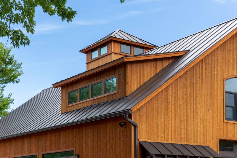 16' Transom Dormer • 10' Custom Timber Frame Cupola