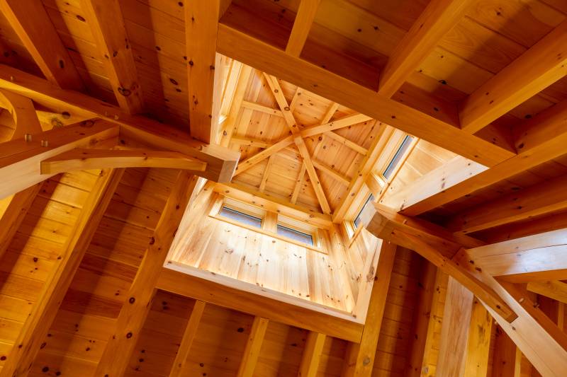 10' Custom Timber Frame Cupola
