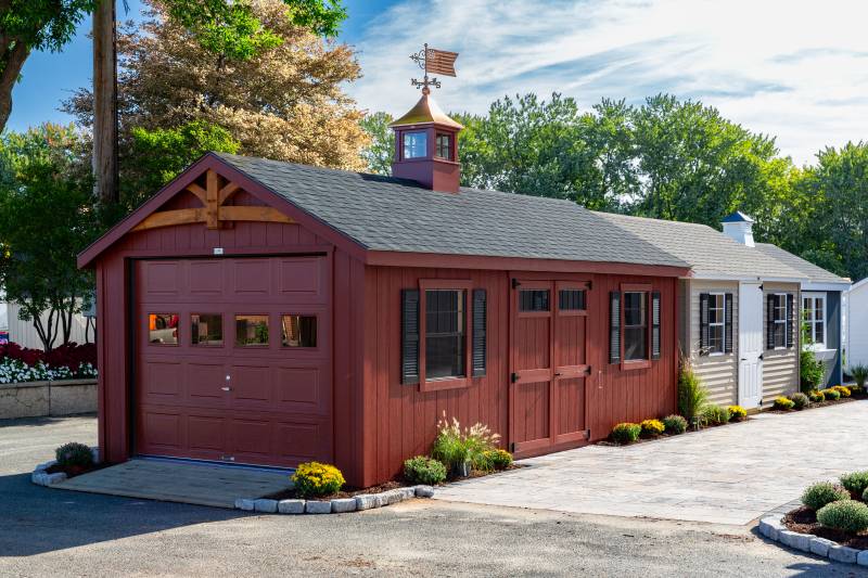 12' x 24' Classic Cape Garage