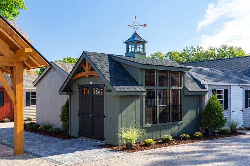 10' x 14' Victorian Cottage with Modern Dormer