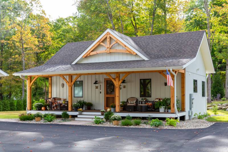 22' x 34' Asheville ADU, Tolland, CT
