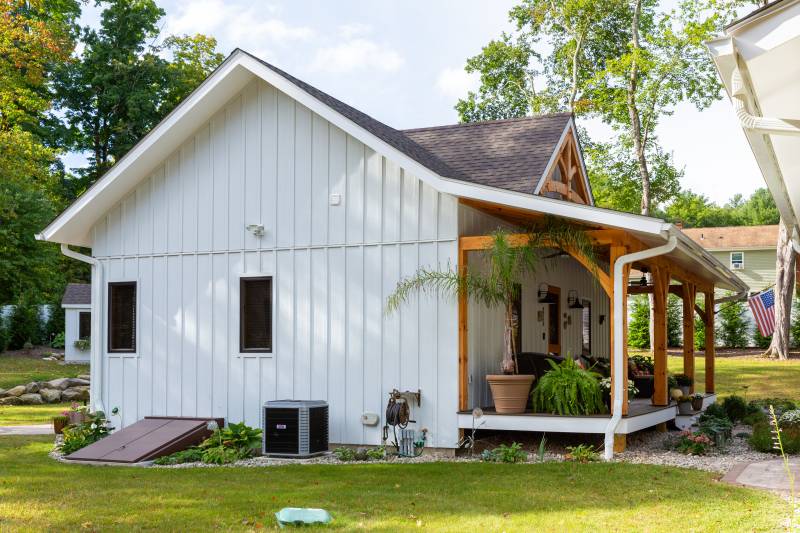 Prefinished LP Board & Batten Siding