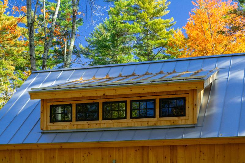 16' Transom Dormer with Andersen 400 Series Awning Windows