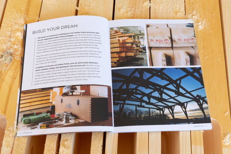 The Barn Yard Timber Frame Kit Catalog 2027 - Build Your Dream
