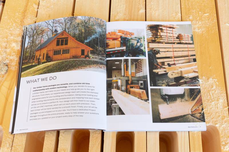 The Barn Yard Timber Frame Kit Catalog 2027 - What We Do