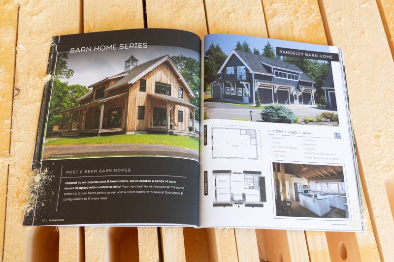 The Barn Yard Timber Frame Kit Catalog 2027 - Barn Home Series