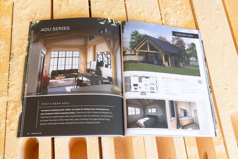 The Barn Yard Timber Frame Kit Catalog 2027 - ADU Series