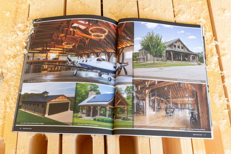 The Barn Yard Timber Frame Kit Catalog 2027 - Custom Timber Frame