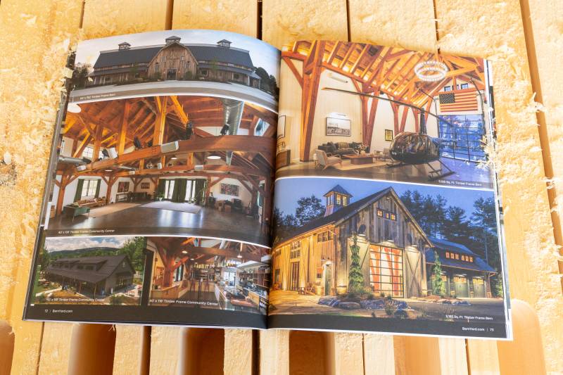 The Barn Yard Timber Frame Kit Catalog 2027 - Custom Timber Frame