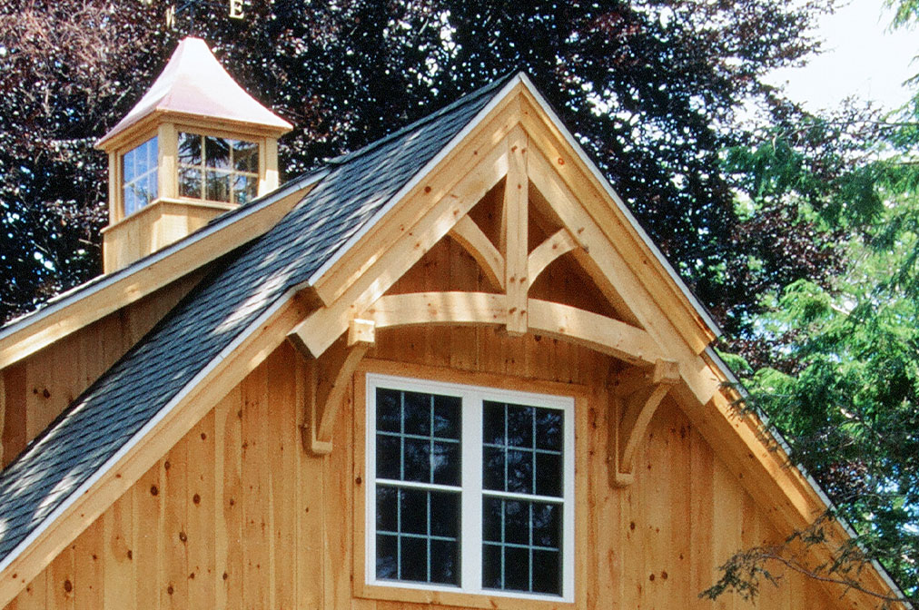 Turkey Tail Peak with Timber Truss