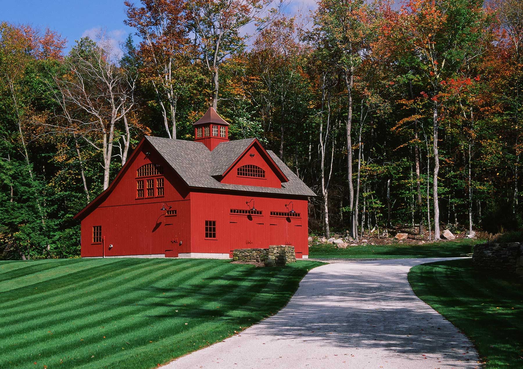 22' x 32' Carriage Barn with 10' Lean-To, Winhall, VT