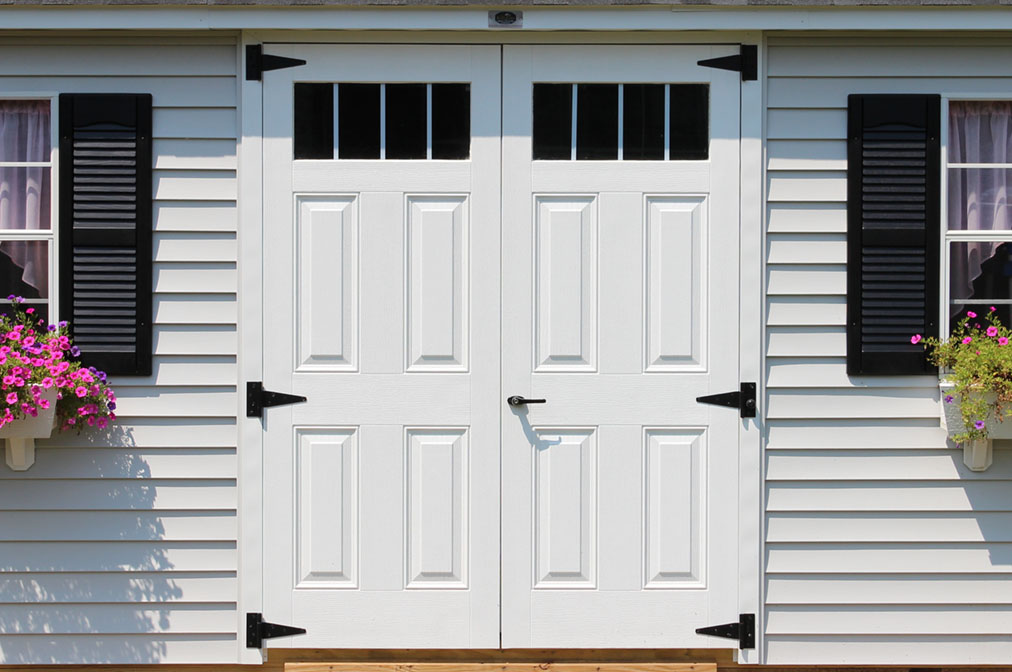 Fiberglass Doors with Transoms