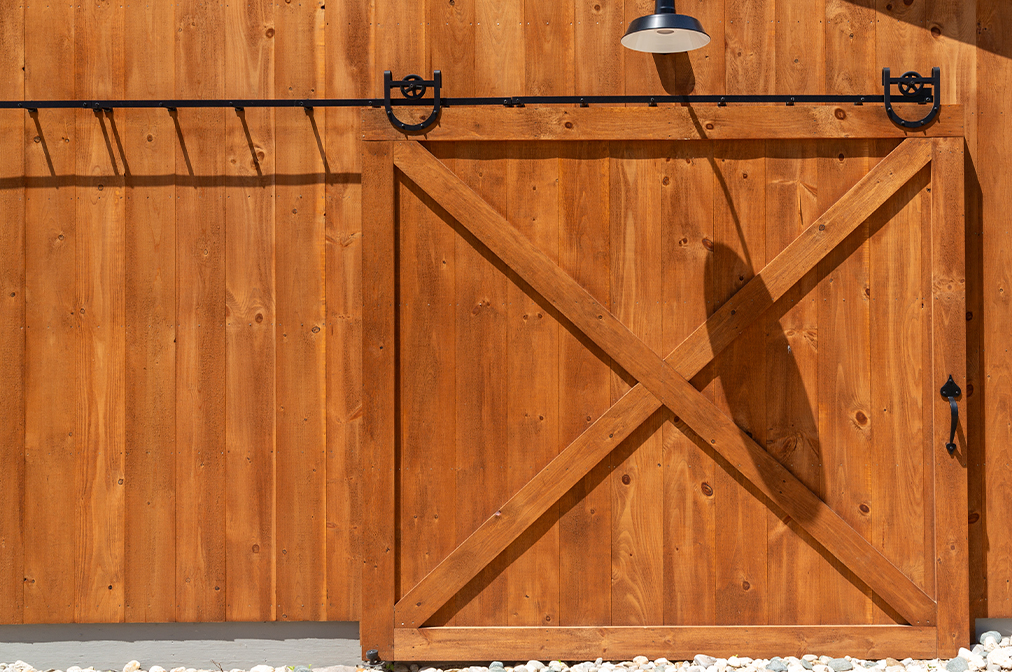 Pine Single Sliding Door