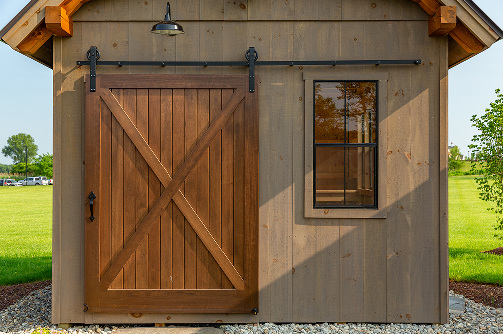 Spanish Cedar Single Sliding Door