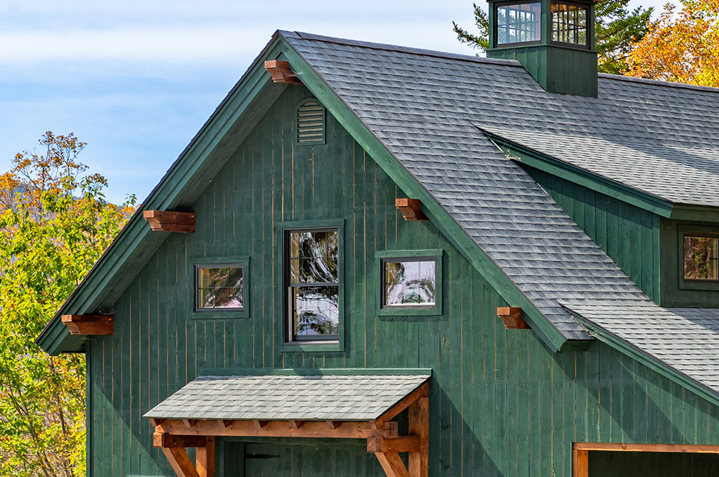 Timber Overhang Corbels