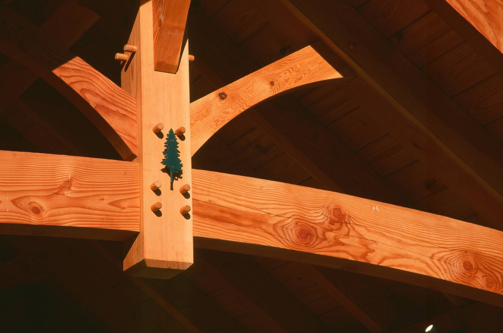 Closeup: Authentic Mortise & Tenon Joinery with Oak Pegs