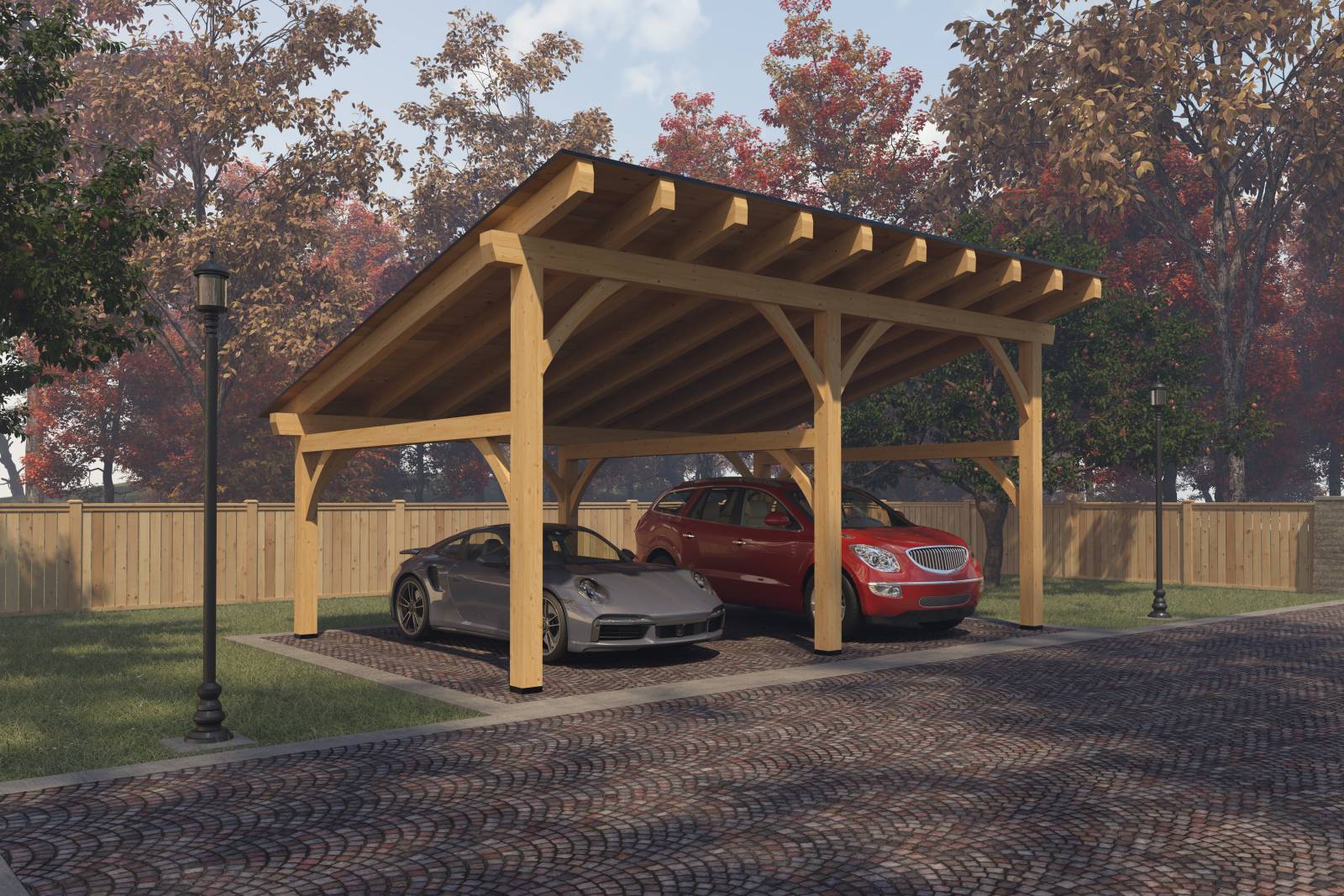 16' x 24' Sonoma Pavilion Shown with Options
