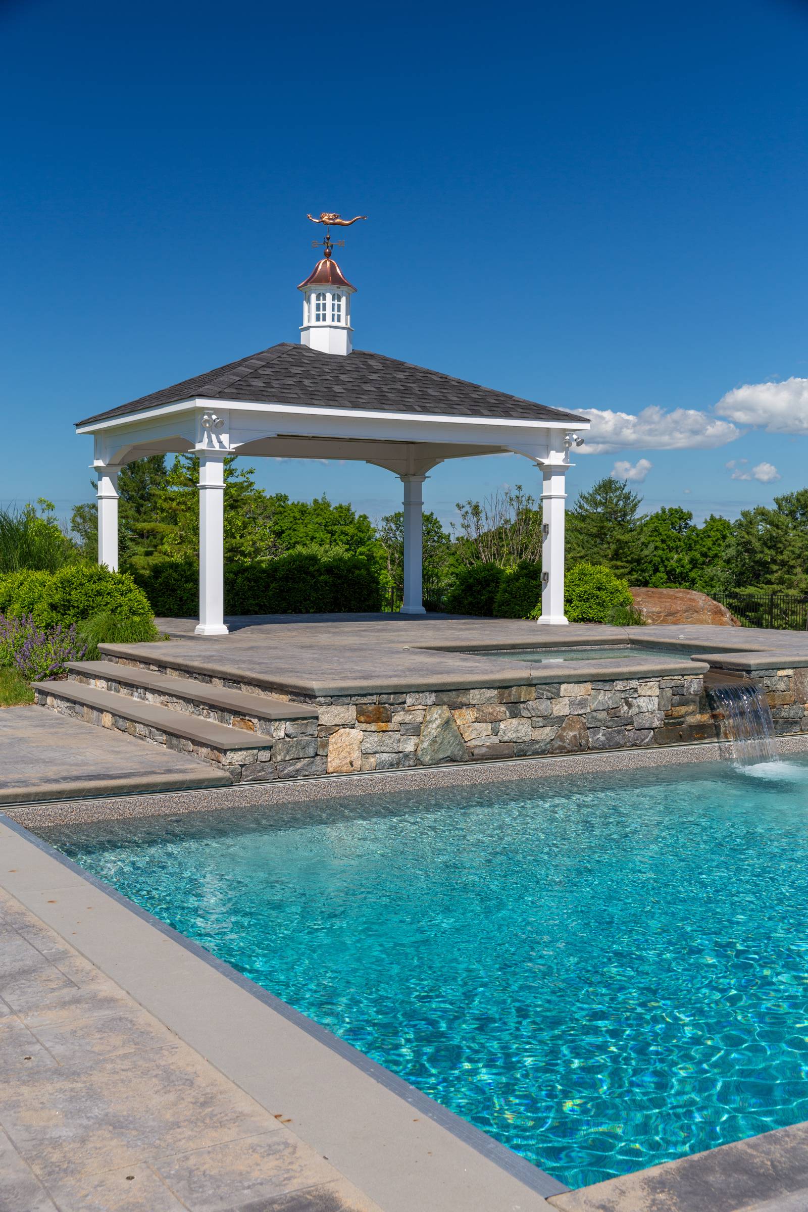 The Ridgefield Pavilion is a great option for any backyard