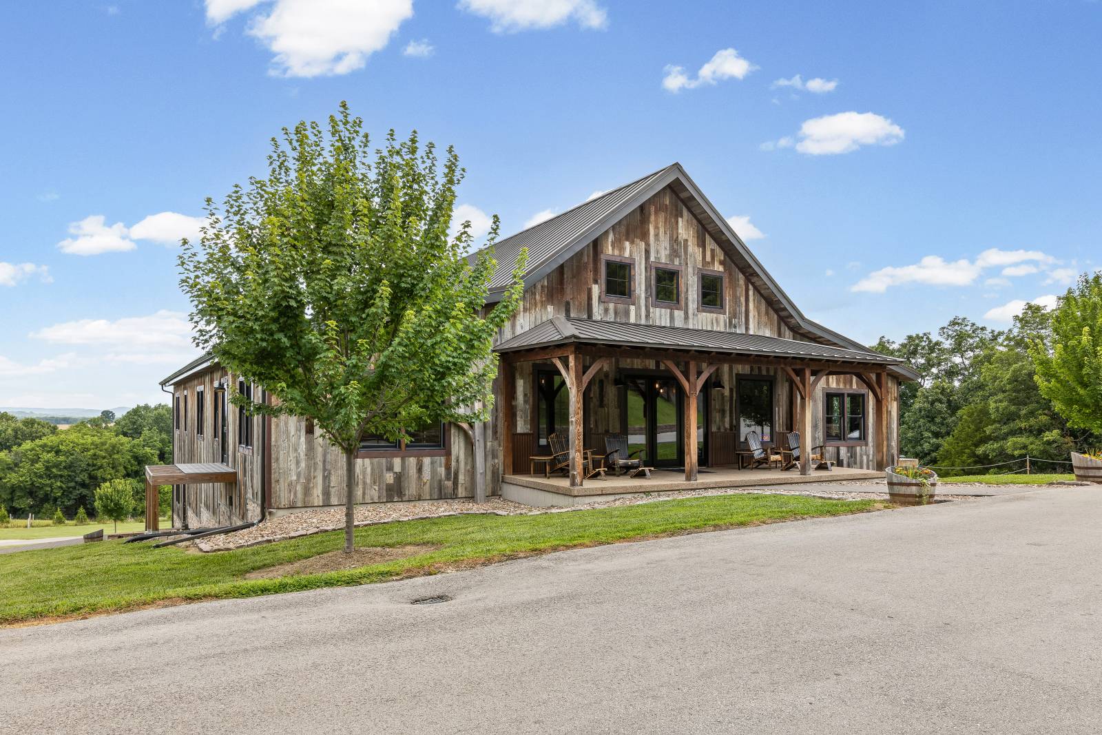 64' x 80' Timber Frame Distillery Building, Hermann, MO
