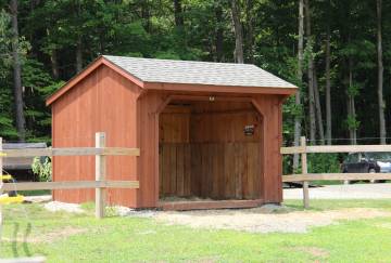 10' x 12' Run-In Horse Barn, Granby, MA