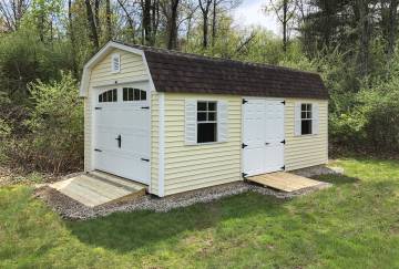 12' x 20' Traditional Dutch Garage, West Springfield, MA