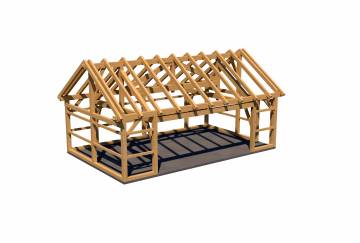 Montauk Pool House Kit Frame