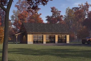 26' x 42' Quincy Car Barn