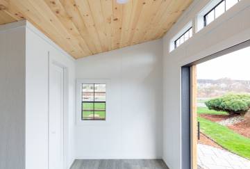 12' x 28' Modern Studio Pool House Interior