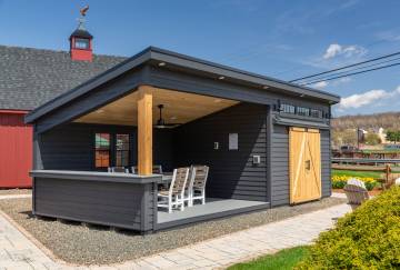 12' x 28' Modern Studio Pool House, Ellington