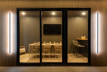 14' x 20' Modern Serenity Cove LED Lights