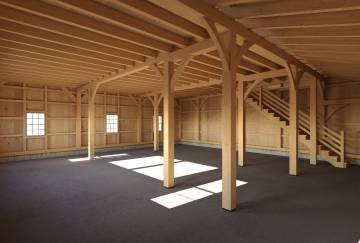 Westland Gambrel Barn First Floor