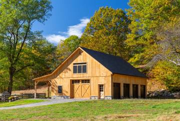 36' x 48' Belmont Saratoga Barn, Andover, NH