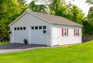 24' x 24' Classic Vintage Garage, Somers, CT